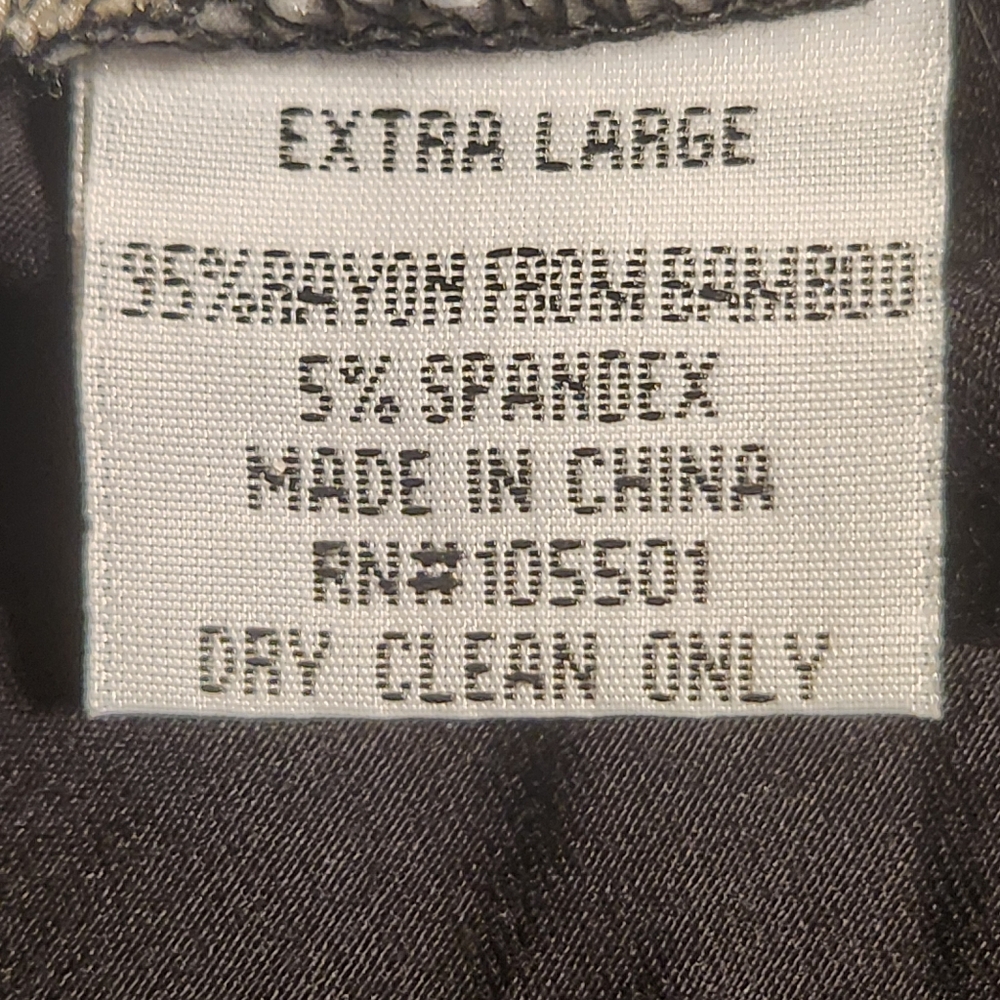 Double D Ranch Wild West Graphic Tunic - Black and Cream - Picture 7 of 8